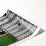 Rustic Cabin Window - Vintage Architectural Wall Art