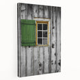 Rustic Cabin Window - Vintage Architectural Wall Art
