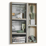 Charming Kitchen Shelves - Rustic Home Decor Art