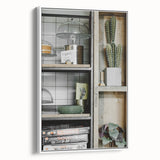 Charming Kitchen Shelves - Rustic Home Decor Art