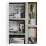 Charming Kitchen Shelves - Rustic Home Decor Art