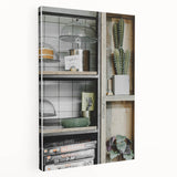 Charming Kitchen Shelves - Rustic Home Decor Art