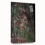 Rustic Wall Art - Camouflaged Nature Scene for Farmhouse Decor