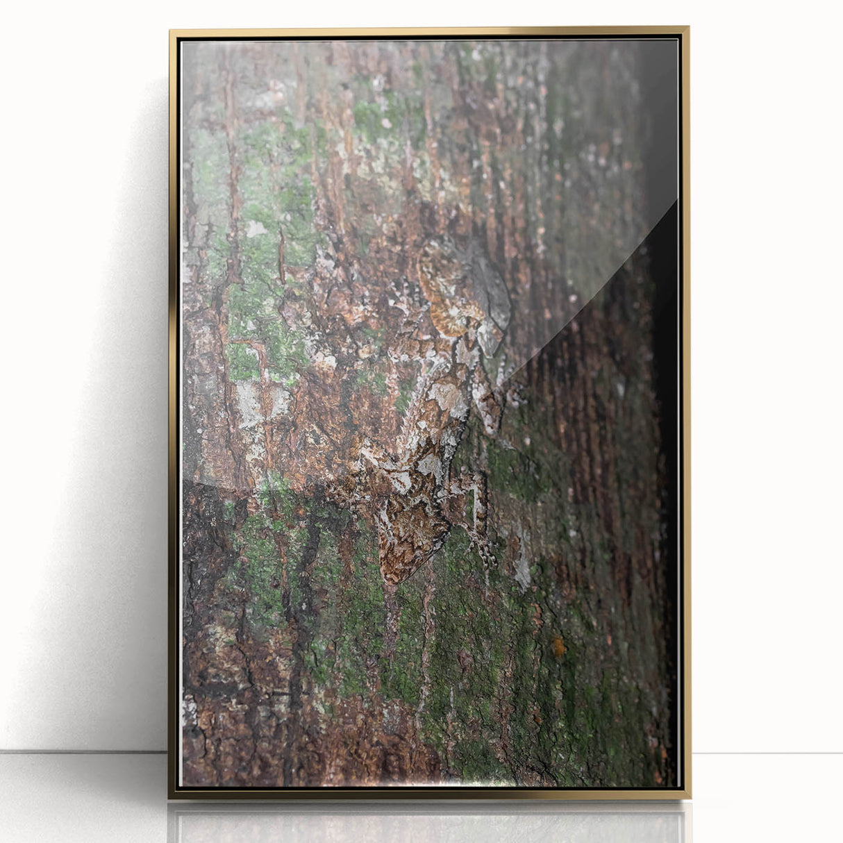 Rustic Wall Art - Camouflaged Nature Scene for Farmhouse Decor