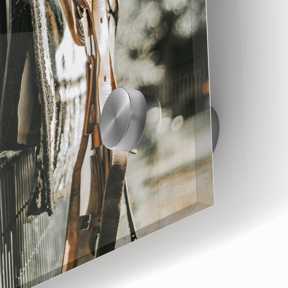 Rustic Wall Art - Saddle on Fence Farmhouse Decor for Rustic Homes