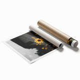 Rustic Wall Art - Sunflower Bloom Farmhouse Decor for Rustic Homes