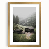 Rustic Wall Art - Mountain Cabin Farmhouse Decor for Rustic Homes