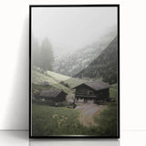 Rustic Wall Art - Mountain Cabin Farmhouse Decor for Rustic Homes