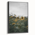 Rustic Wall Art - Sunflower Field Farmhouse Decor for Cozy Homes