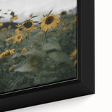 Rustic Wall Art - Sunflower Field Farmhouse Decor for Cozy Homes