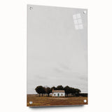 Serene Farmhouse - Vintage Rustic Landscape Art