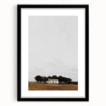 Serene Farmhouse - Vintage Rustic Landscape Art