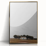 Serene Farmhouse - Vintage Rustic Landscape Art