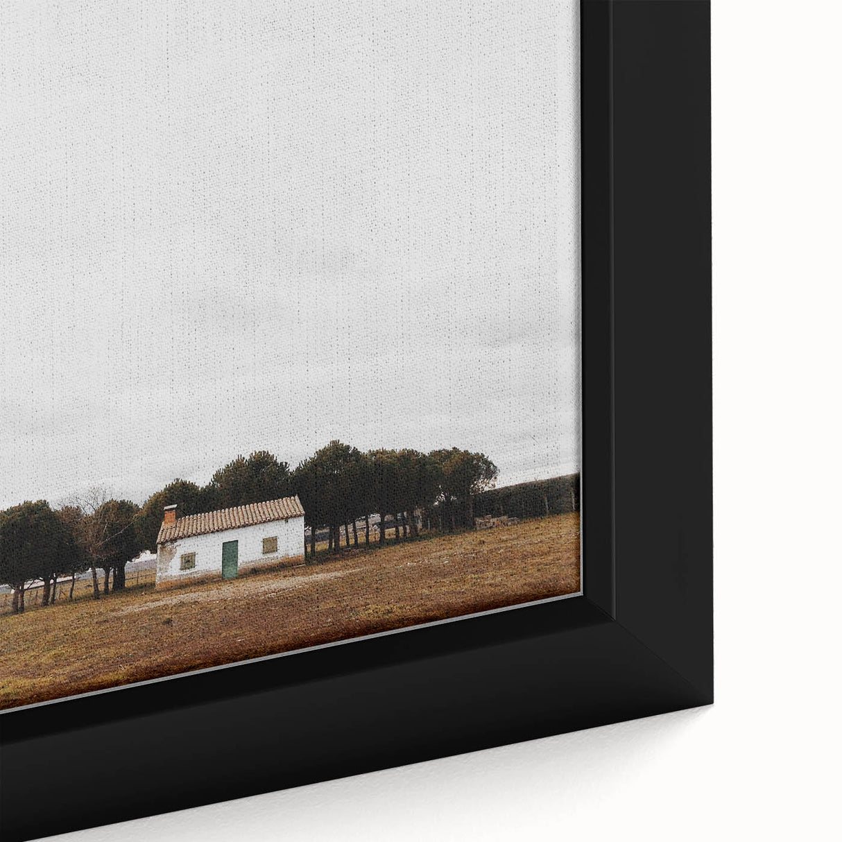 Serene Farmhouse - Vintage Rustic Landscape Art