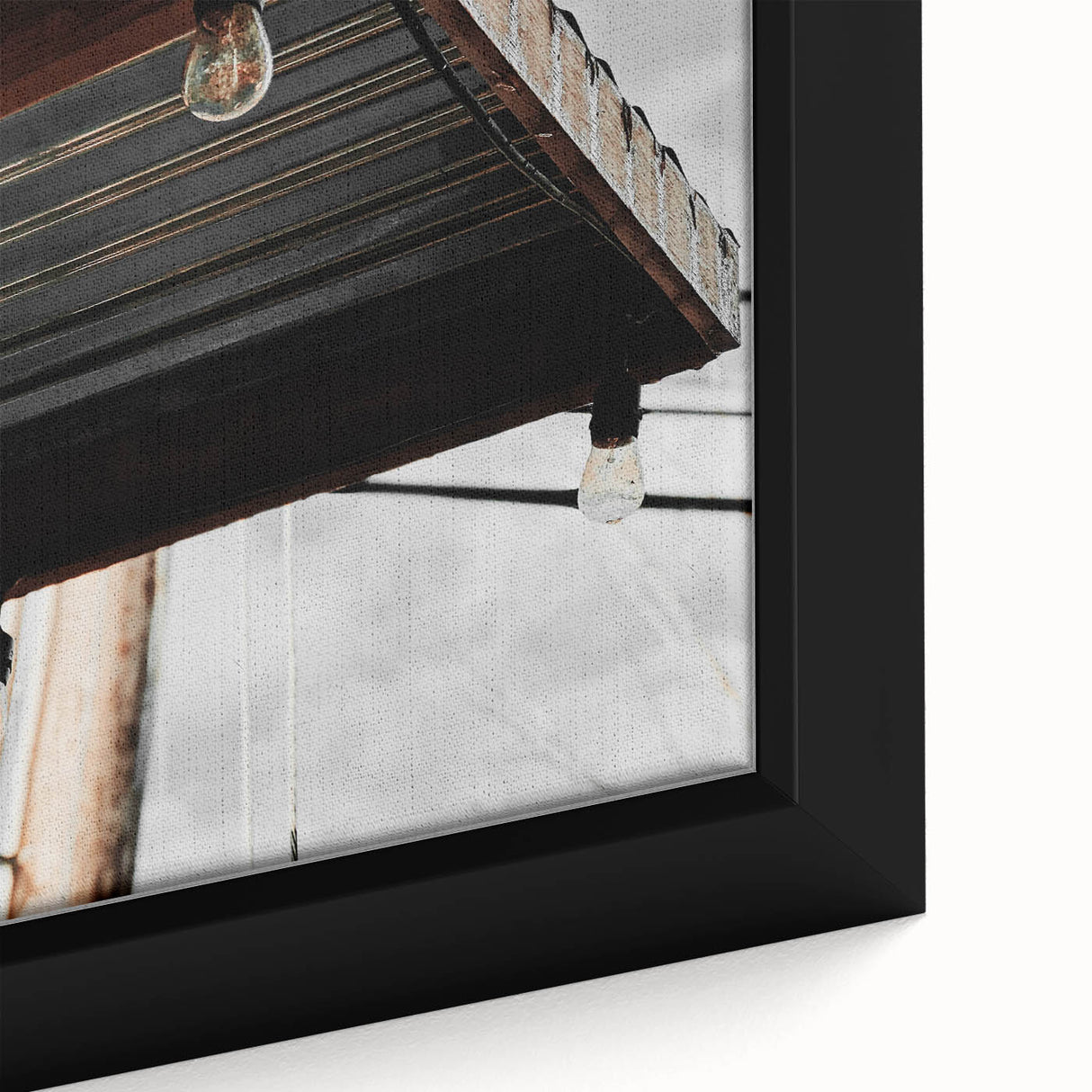 Rustic Edison Bulb Glow - Modern Vintage Art Print