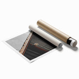 Rustic Edison Bulb Glow - Modern Vintage Art Print