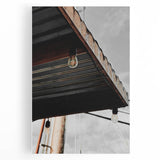 Rustic Edison Bulb Glow - Modern Vintage Art Print