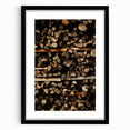 Textured Wood Logs - Rustic Farmhouse Art Print