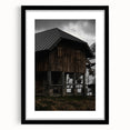 Alpine Barn Retreat - Rustic Mountain Art Print