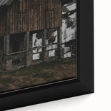 Alpine Barn Retreat - Rustic Mountain Art Print