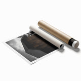 Alpine Barn Retreat - Rustic Mountain Art Print