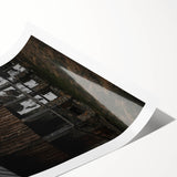 Alpine Barn Retreat - Rustic Mountain Art Print