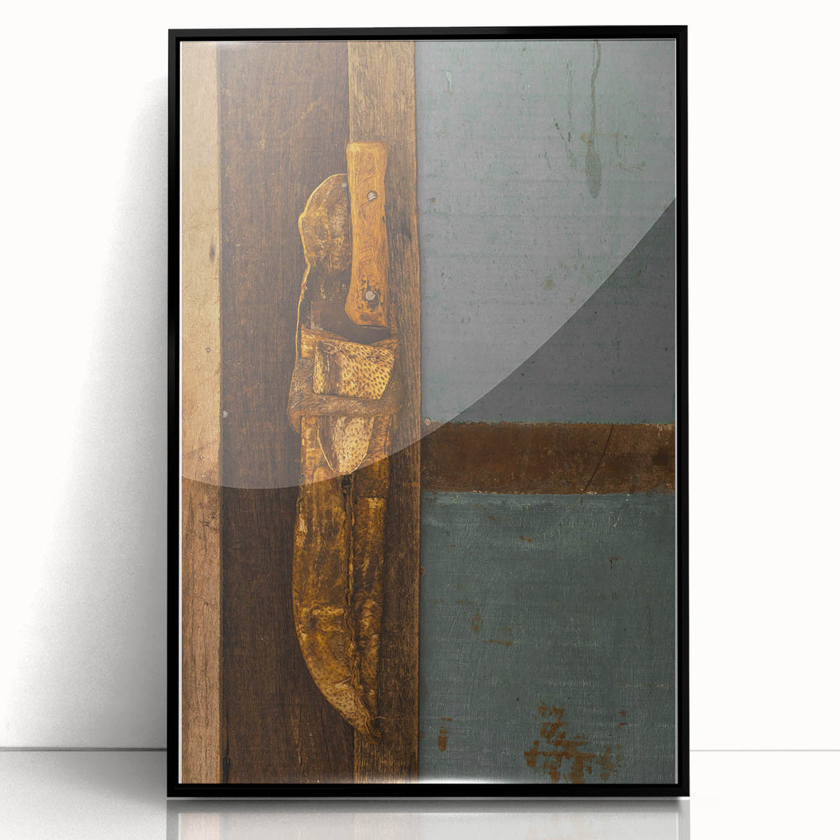 Antique Craftsman's Tool - Rustic Workshop Art Print