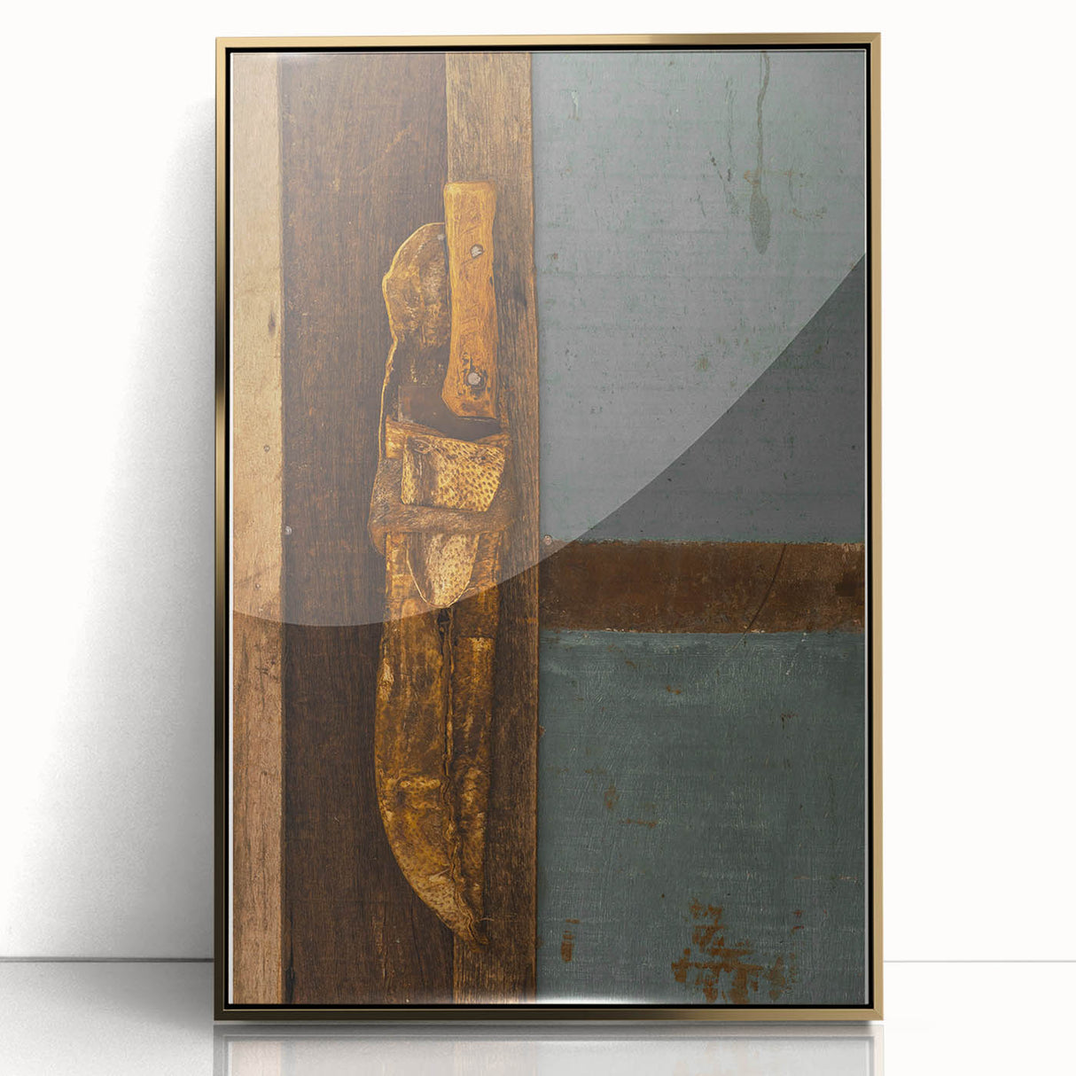 Antique Craftsman's Tool - Rustic Workshop Art Print