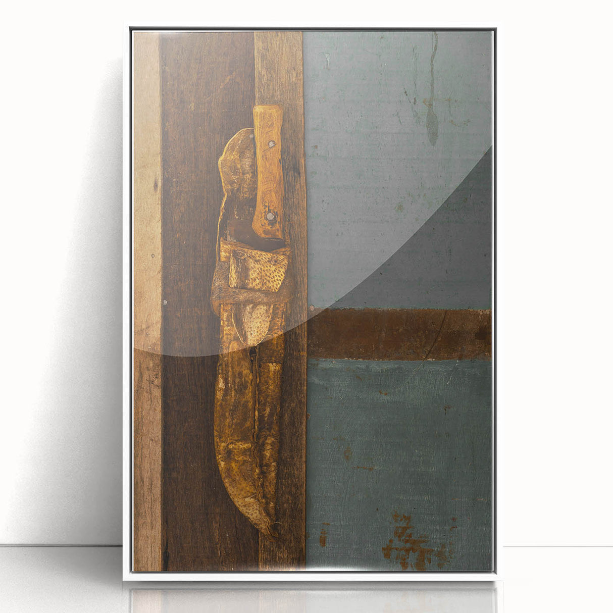 Antique Craftsman's Tool - Rustic Workshop Art Print