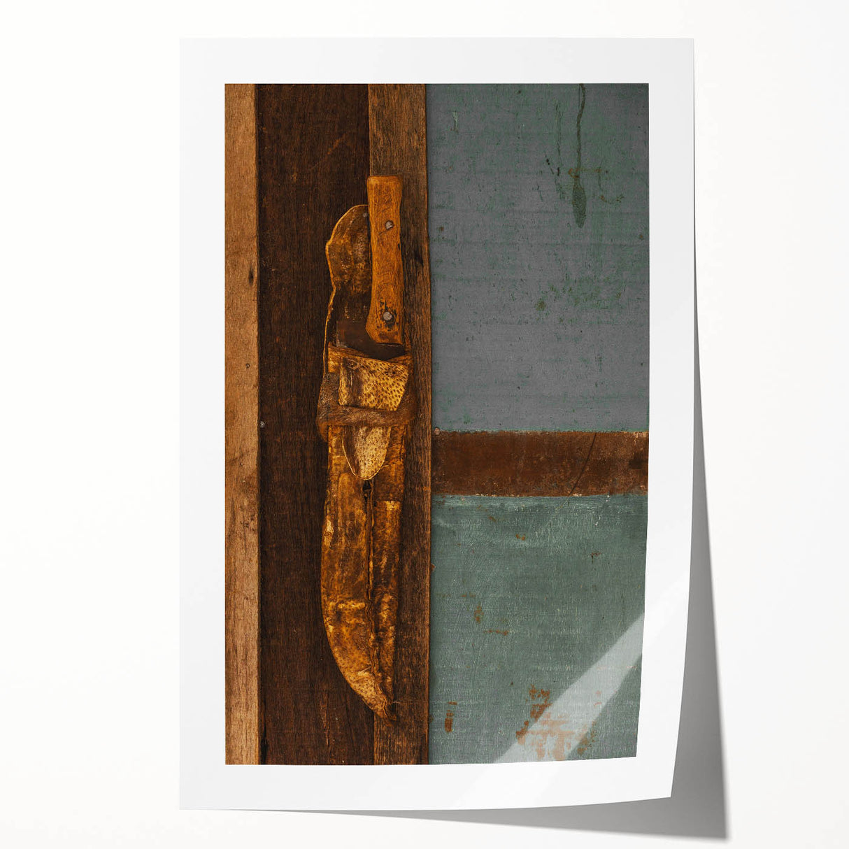 Antique Craftsman's Tool - Rustic Workshop Art Print