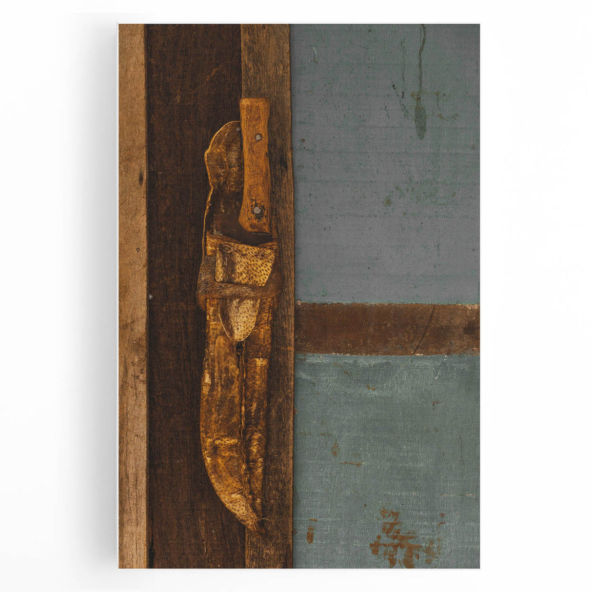 Antique Craftsman's Tool - Rustic Workshop Art Print