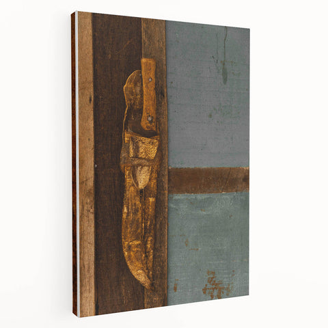 Antique Craftsman's Tool - Rustic Workshop Art Print