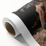 Mountain Majesty - Rustic Horse Portrait Art Print