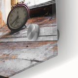 Timeless Moment - Vintage Clock Rustic Art Print