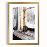 Timeless Moment - Vintage Clock Rustic Art Print