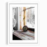 Timeless Moment - Vintage Clock Rustic Art Print
