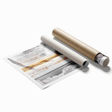 Timeless Moment - Vintage Clock Rustic Art Print