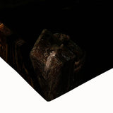 Vivid Flames - Rustic Fire Pit Art Print