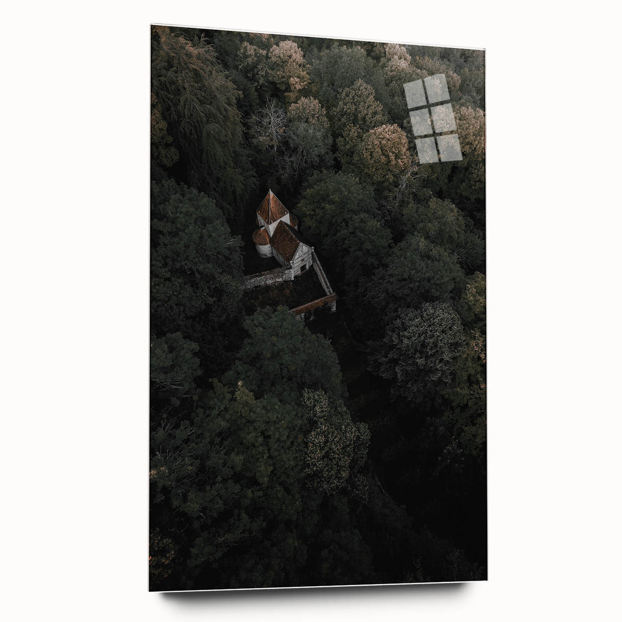 Hidden Sanctuary - Rustic Forest Retreat Art Print