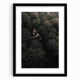 Hidden Sanctuary - Rustic Forest Retreat Art Print