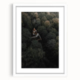 Hidden Sanctuary - Rustic Forest Retreat Art Print