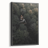 Hidden Sanctuary - Rustic Forest Retreat Art Print