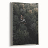 Hidden Sanctuary - Rustic Forest Retreat Art Print