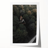 Hidden Sanctuary - Rustic Forest Retreat Art Print