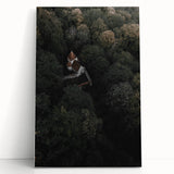 Hidden Sanctuary - Rustic Forest Retreat Art Print