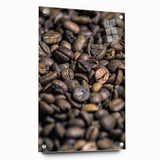 Rustic Wall Art: Coffee Bean Close-Up – Farmhouse Kitchen Decor Print