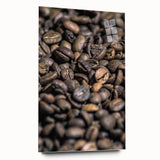 Rustic Wall Art: Coffee Bean Close-Up – Farmhouse Kitchen Decor Print
