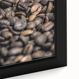 Rustic Wall Art: Coffee Bean Close-Up – Farmhouse Kitchen Decor Print