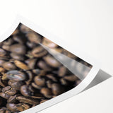 Rustic Wall Art: Coffee Bean Close-Up – Farmhouse Kitchen Decor Print