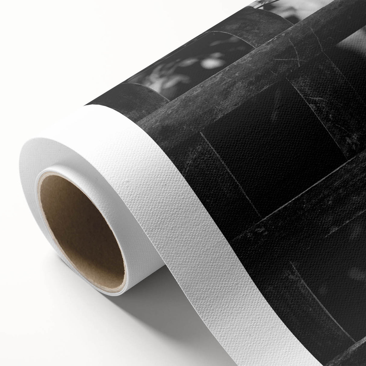 Rustic Wall Art: Black & White Wooden Lattice – Farmhouse Decor Print"
